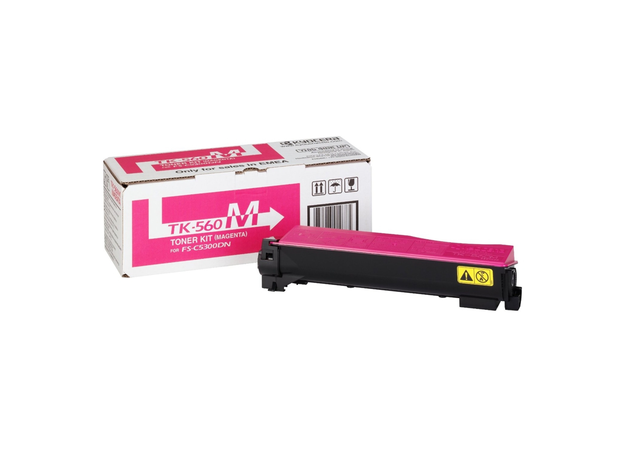 Cartucho de tóner Original KYOCERA TK 560M Magenta  para ECOSYS P6030cdn, P6030cdn/KL3, FS-C5300DN