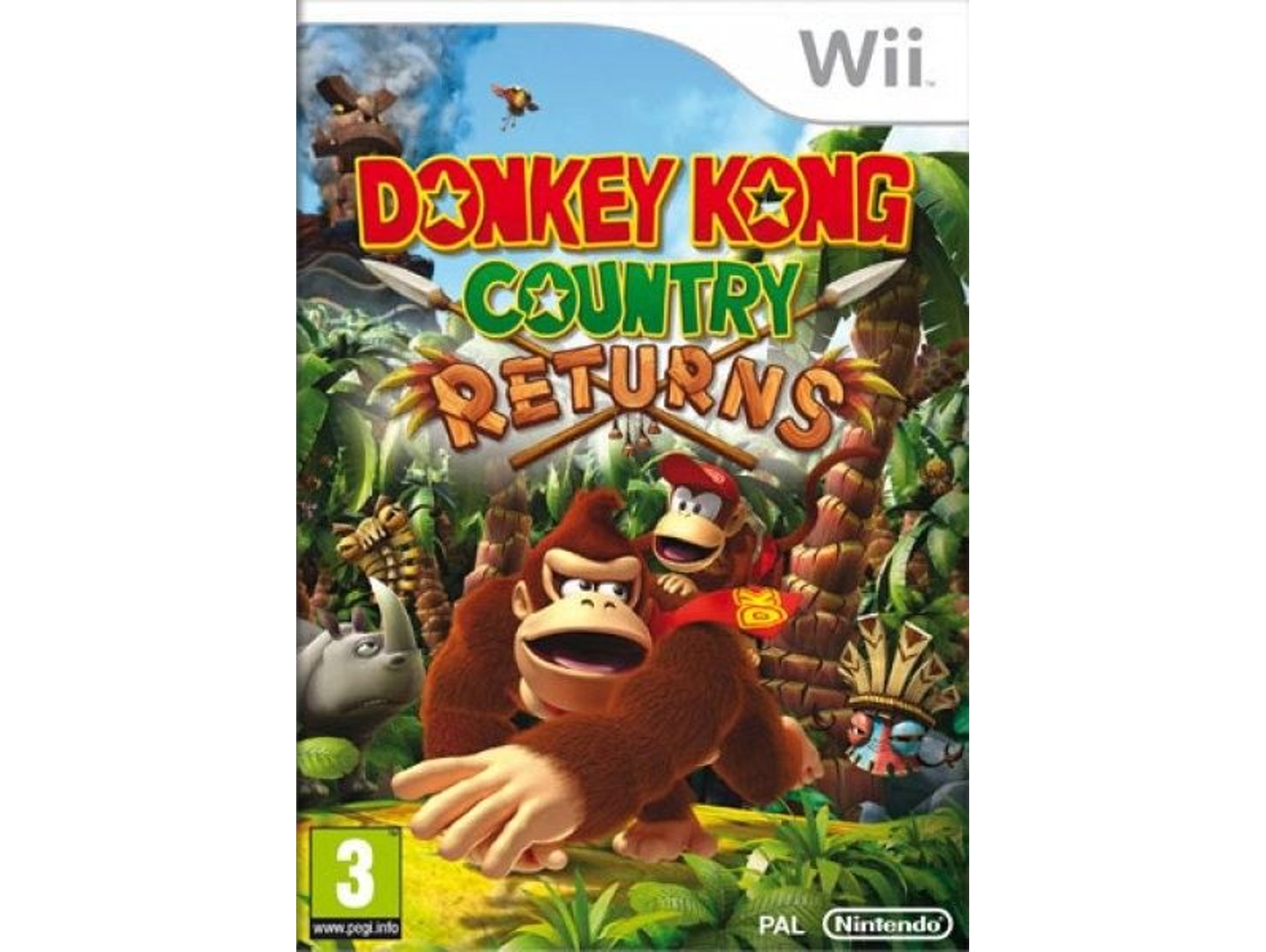 Juego Wii Donkey Kong Country Returns