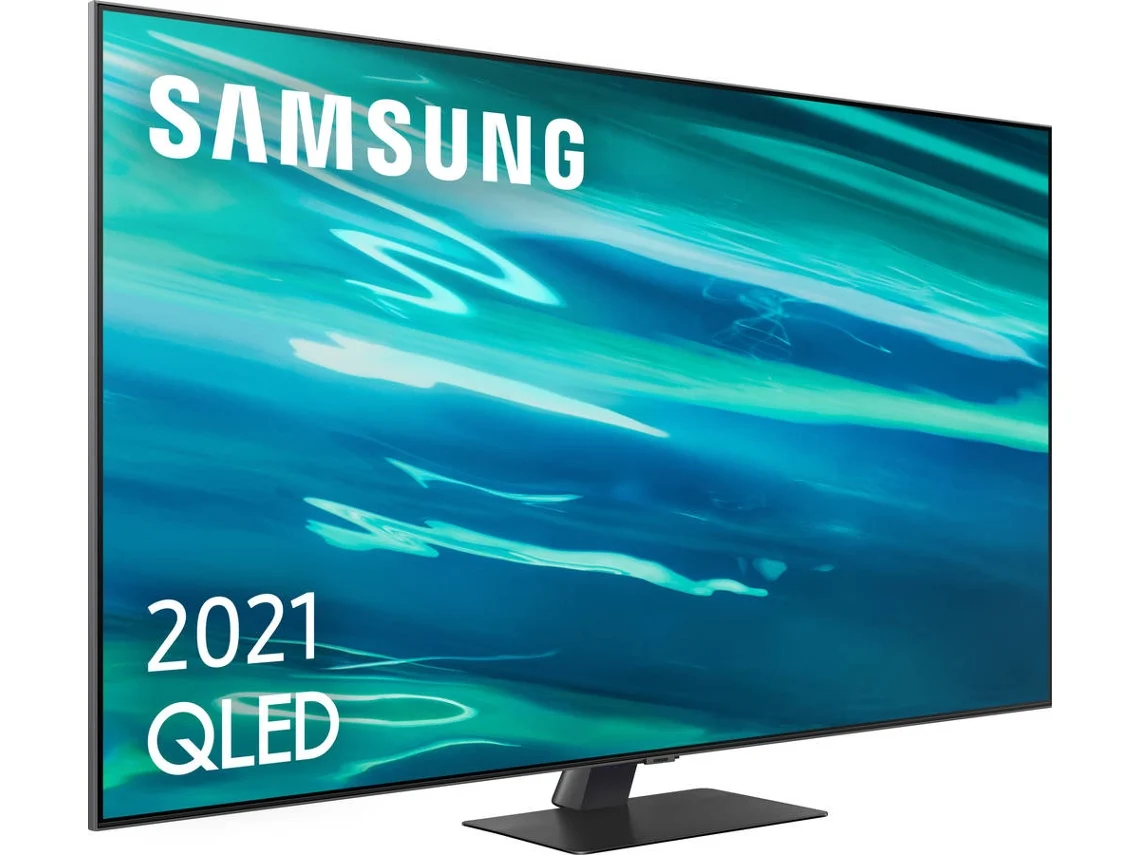 TV SAMSUNG QE55Q80A (QLED - 55'' - 140 cm - 4K Ultra HD - Smart TV)