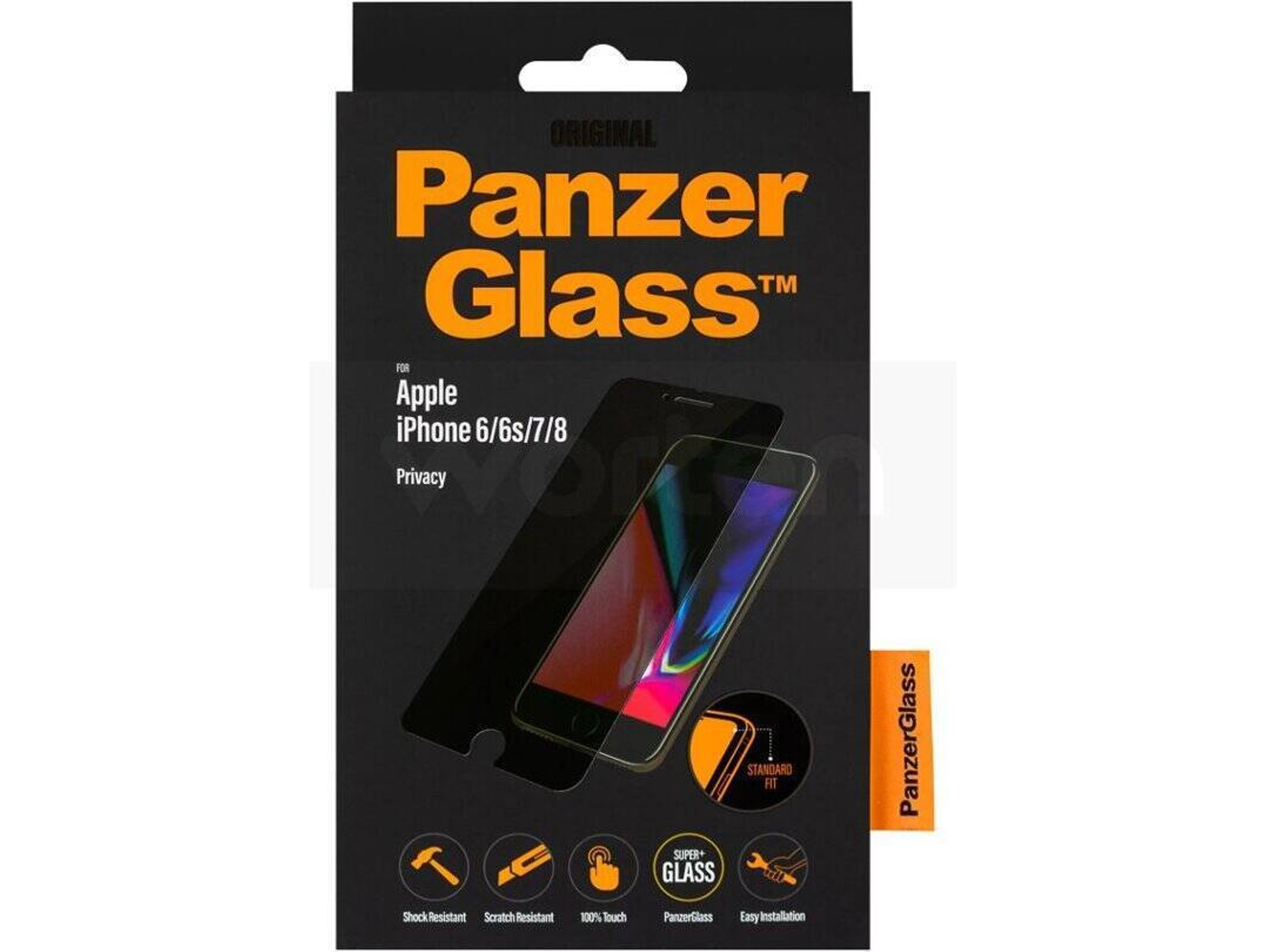 Protector de pantalla de Vidrio PANZERGLASS iPhone 6Â«iPhone 6sÂ«iPhone 7Â«iPhone 8