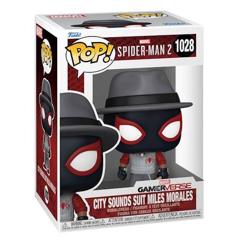 Figura FUNKO Pop! Games: Marvel Spider-Man 2 - City Sounds Miles Morales (Possible Chase)