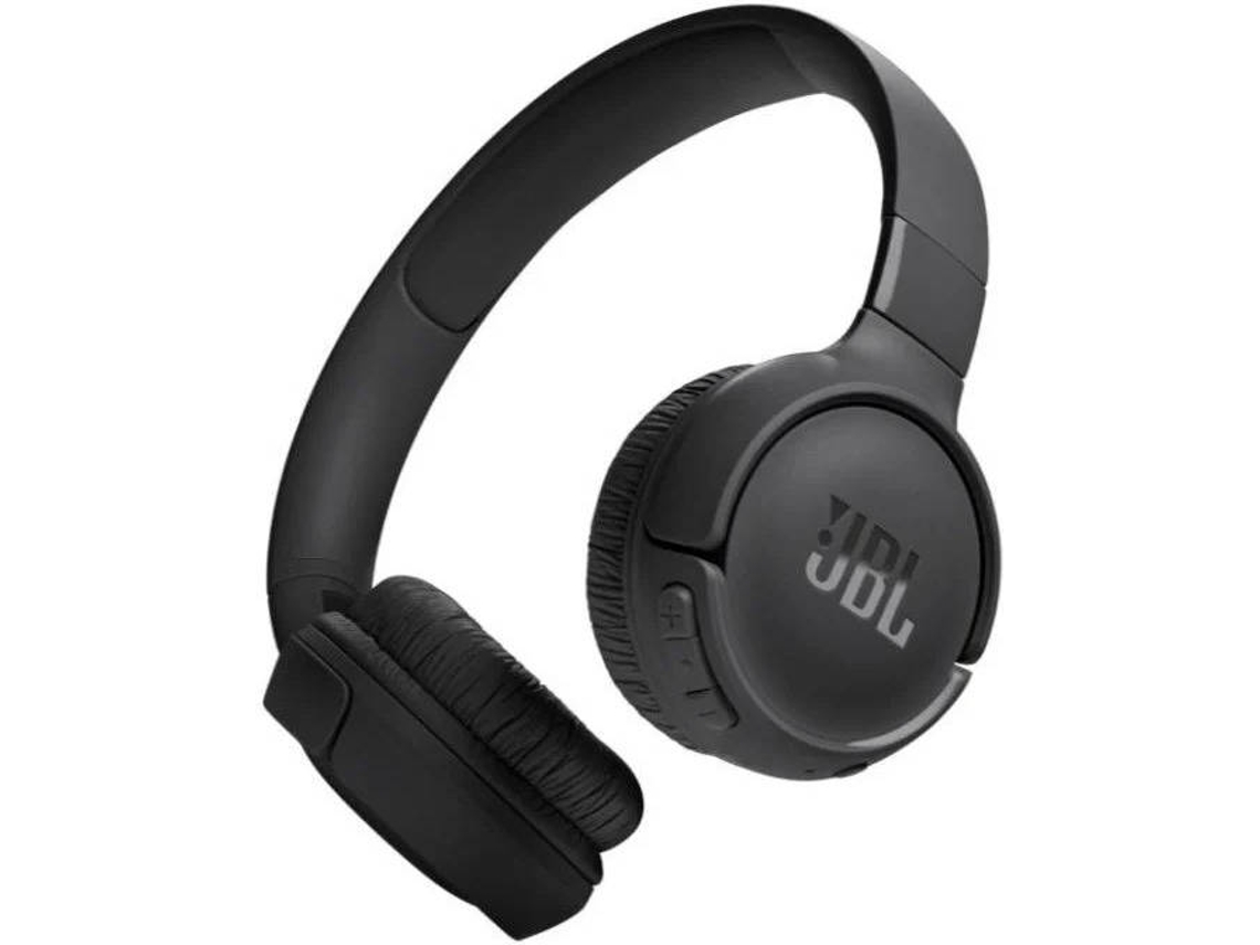 Auriculares Bluetooth JBL TUNE 520 BT (On Ear - Micrófono - Negro)