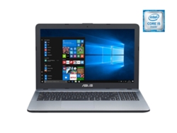 Portátil 15,6'' ASUS K541UV-GQ643T Plata (i5-7200U - 12 GB RAM - 1 TB HDD - nVidia GeForce GT920MX )