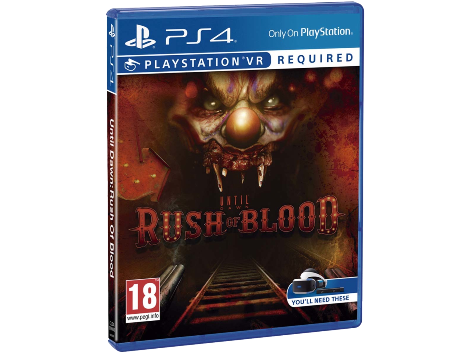 Juego PS4 Until Dawn: Rush of Blood