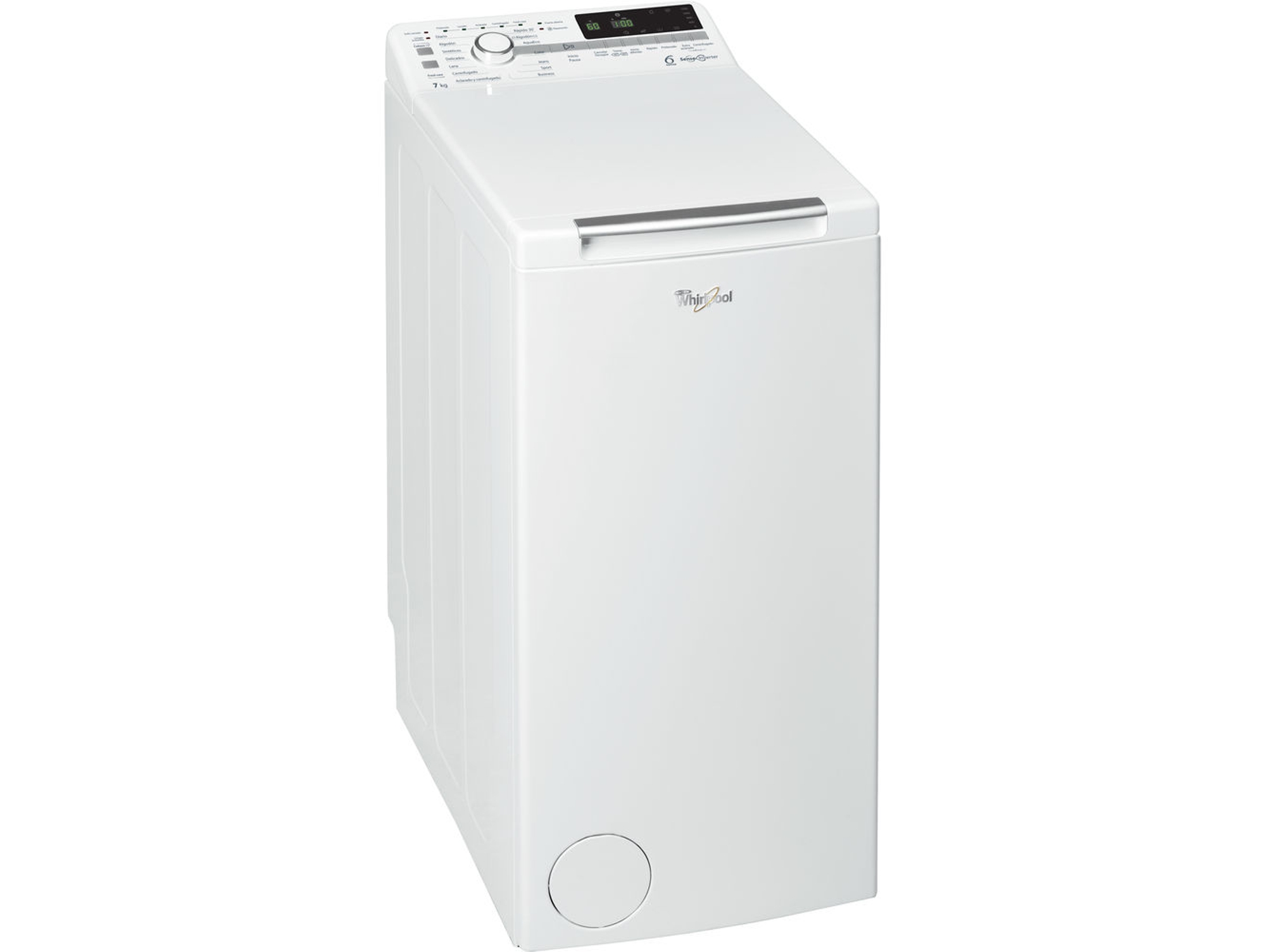 Lavadora WHIRLPOOL TDLR 70220 (7 kg - 1200 rpm - Blanco)
