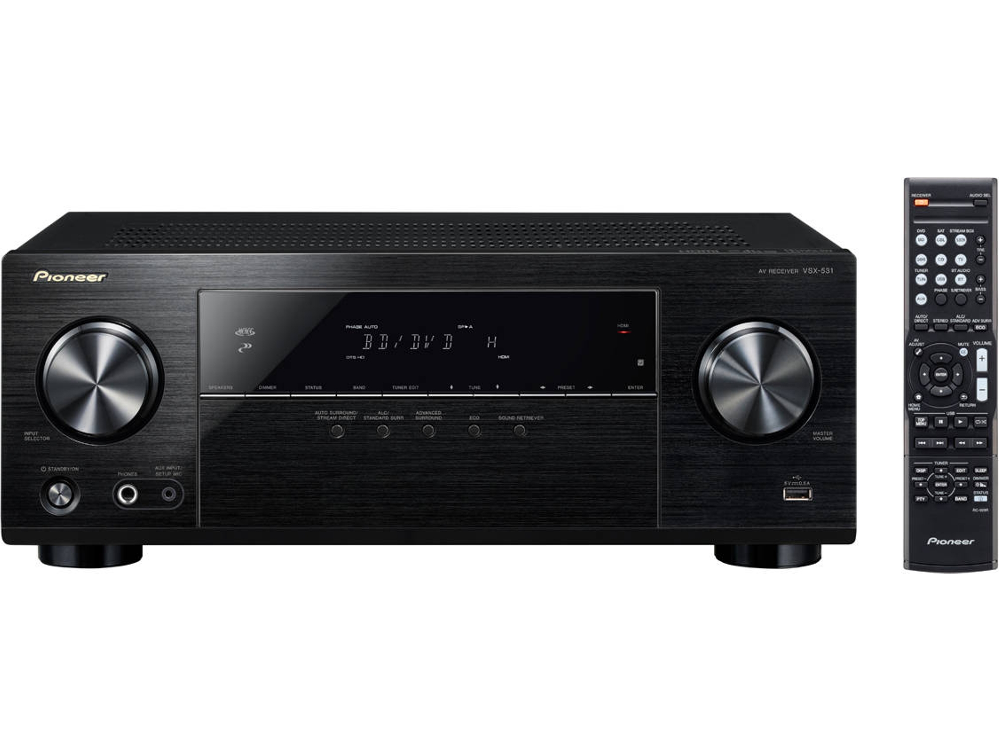 Amplificador AV PIONEER VSX-531 Negro