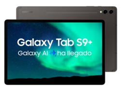 Tablet SAMSUNG Galaxy Tab S9+ (12.4'' - 512 GB - 12 GB RAM - Wi-Fi - Gris)