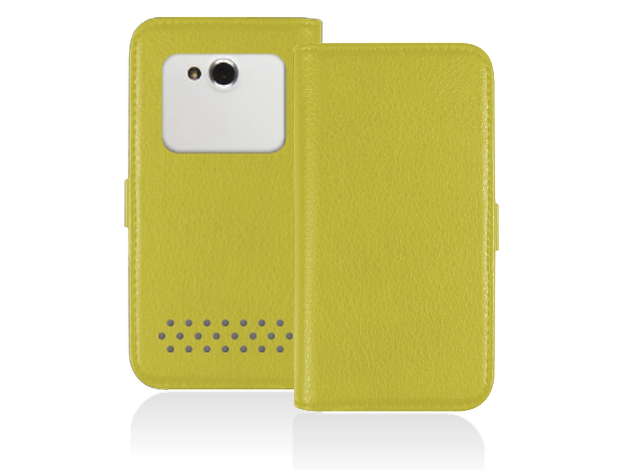 Funda SBS Book universal hasta 5'' amarillo