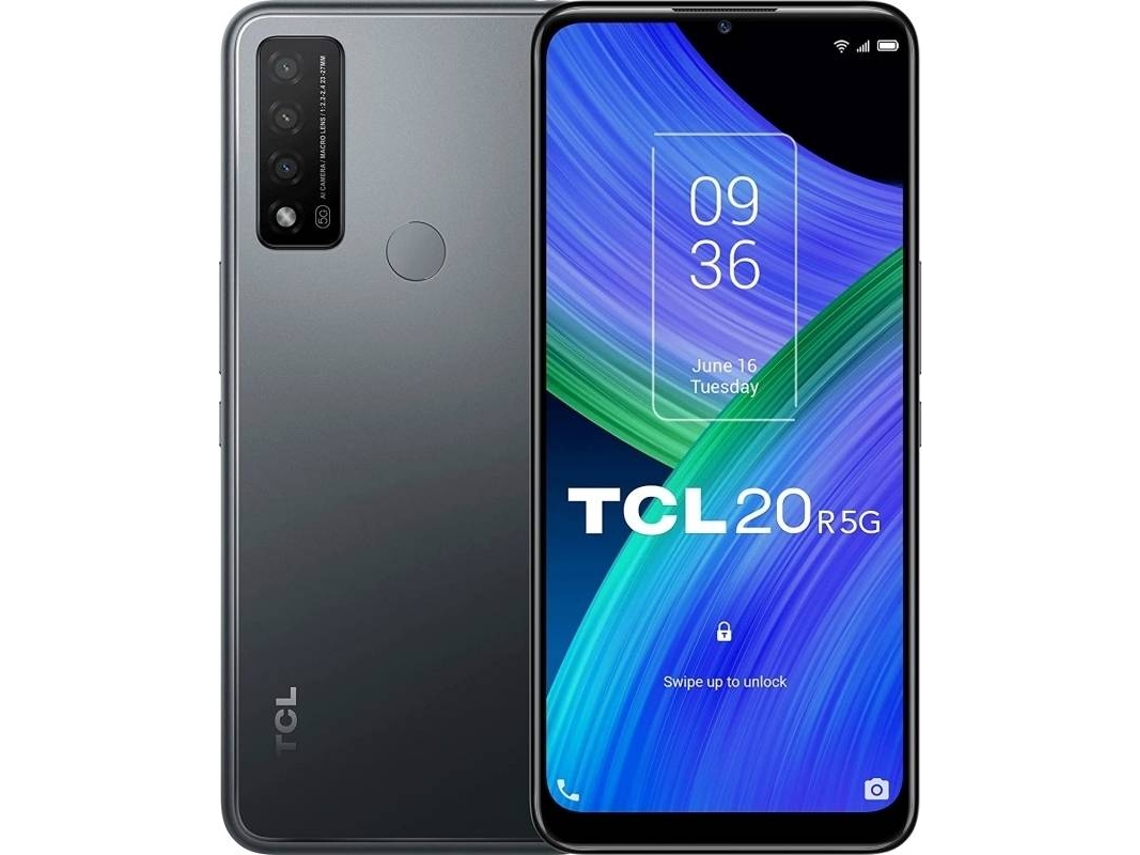 Smartphone TCL 20R 5G (6.52'' - 4 GB - 64 GB - Gris)
