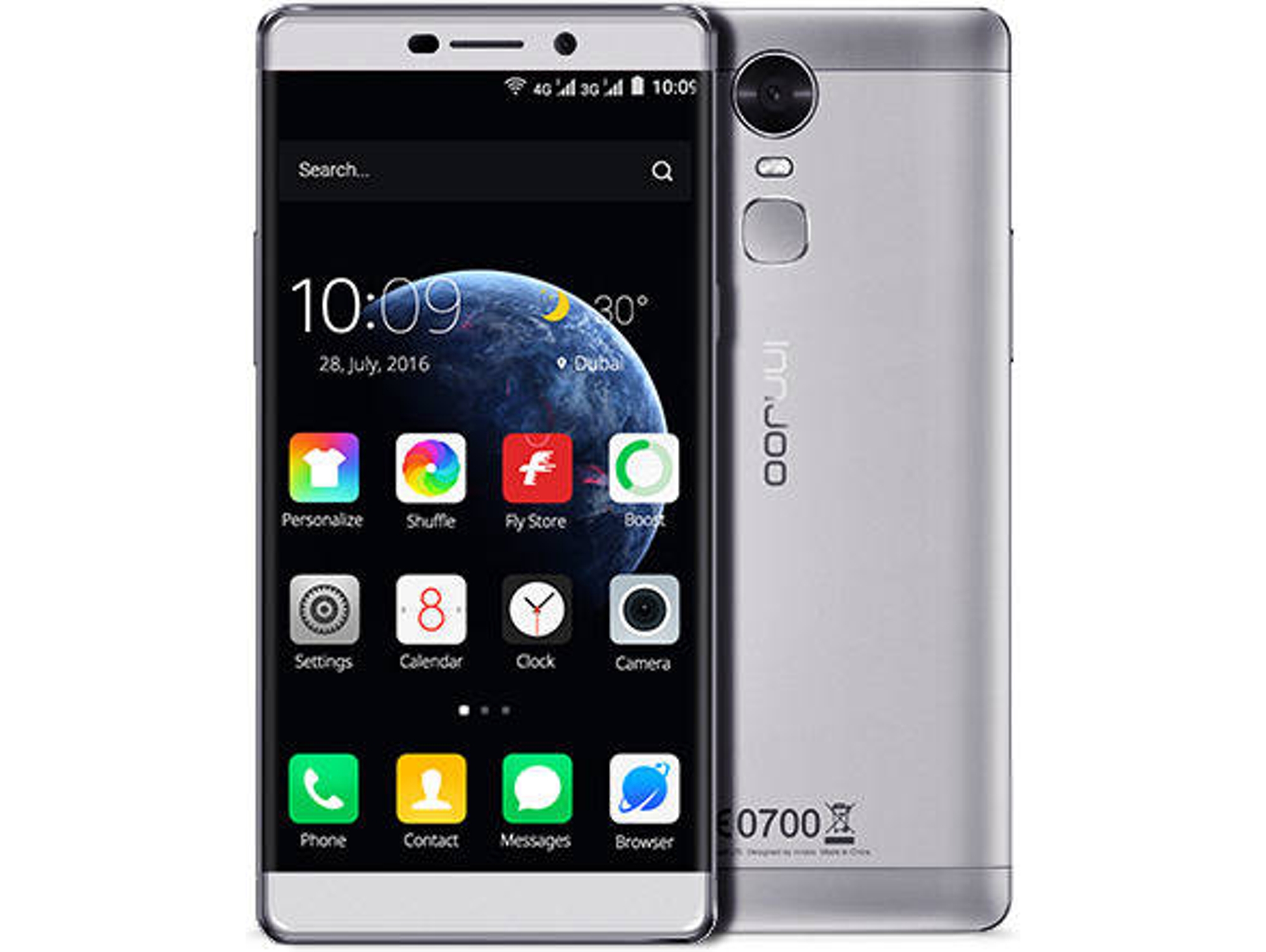 Smartphone INNJOO Max 3 3G (6'' - 1 GB - 16 GB - Gris)
