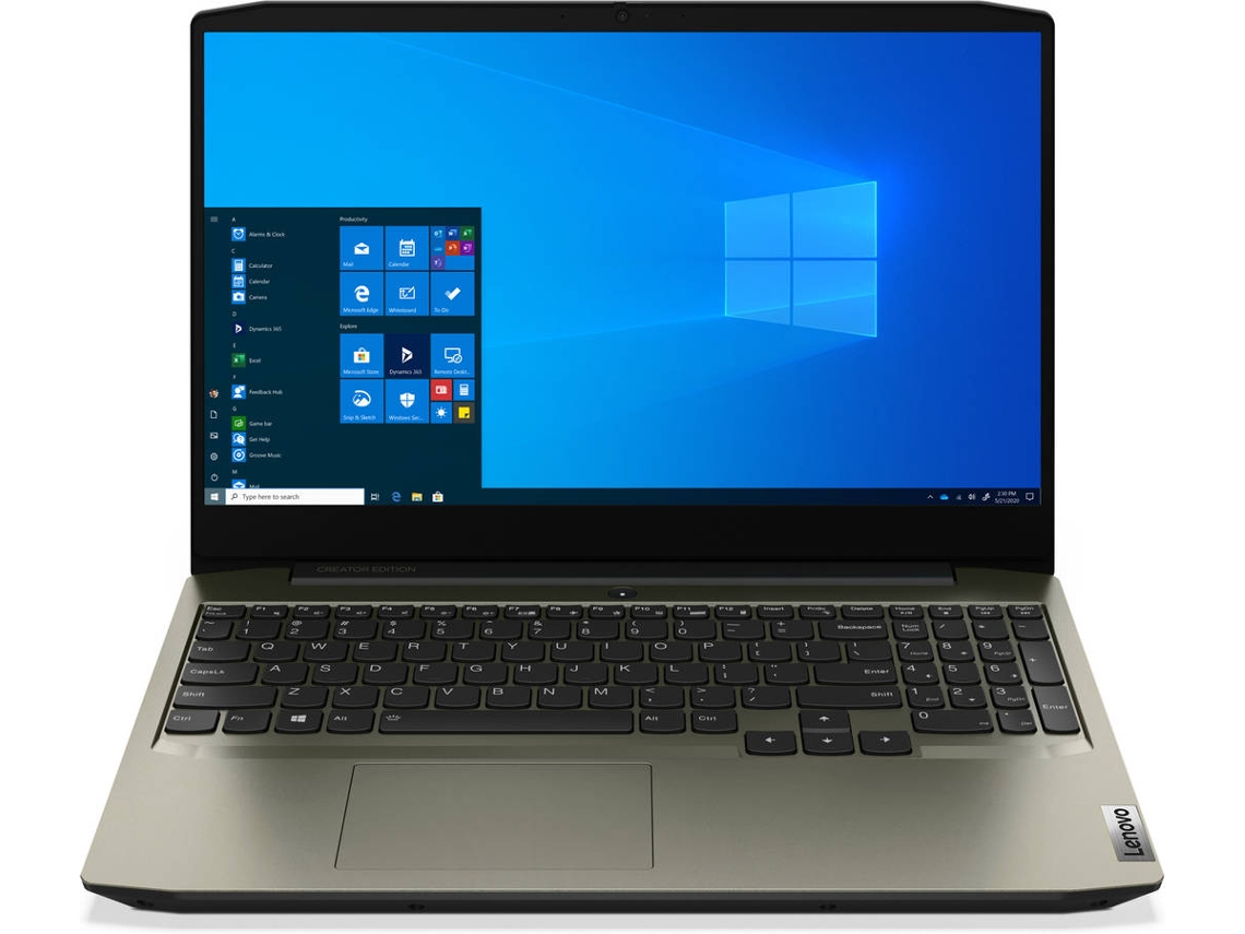 Portátil LENOVO IdeaPad Creator 5 15IMH05 (15.6'' - Intel Core i7-10750H - RAM: 16 GB - 512 GB SSD PCIe - NVIDIA GeForce GTX 1650 Ti)