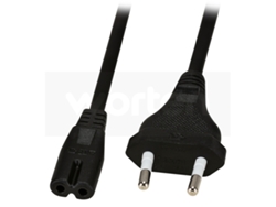Cable de Alimentación MITSAI (C7 - 1.8m - Negro)
