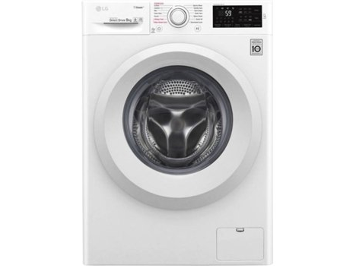 Lavadora LG F4J5VY3W (Reacondicionado Grado A - 9 kg - 1400 rpm - Blanco)