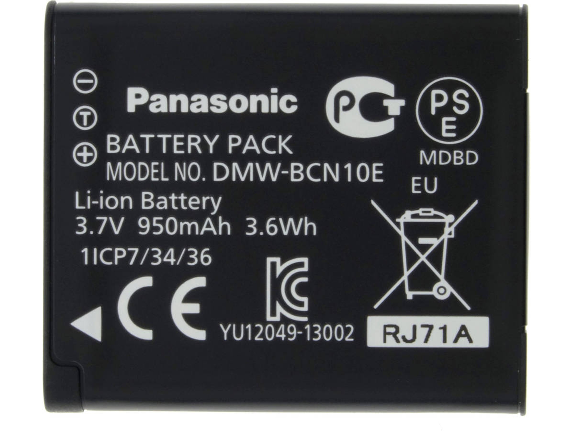 Batería PANASONIC Dmw-Bcn10E