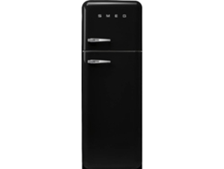 Frigorífico 2 puertas SMEG Anni 50 FAB30RBL3 (Circulación dinámica - 172 cm - 294 L - Negro)