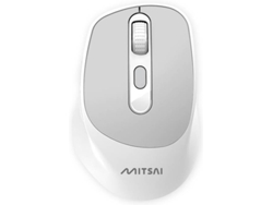 Ratón Ótico MITSAI Bluetooth Carregável  R820 BR (Blanco)