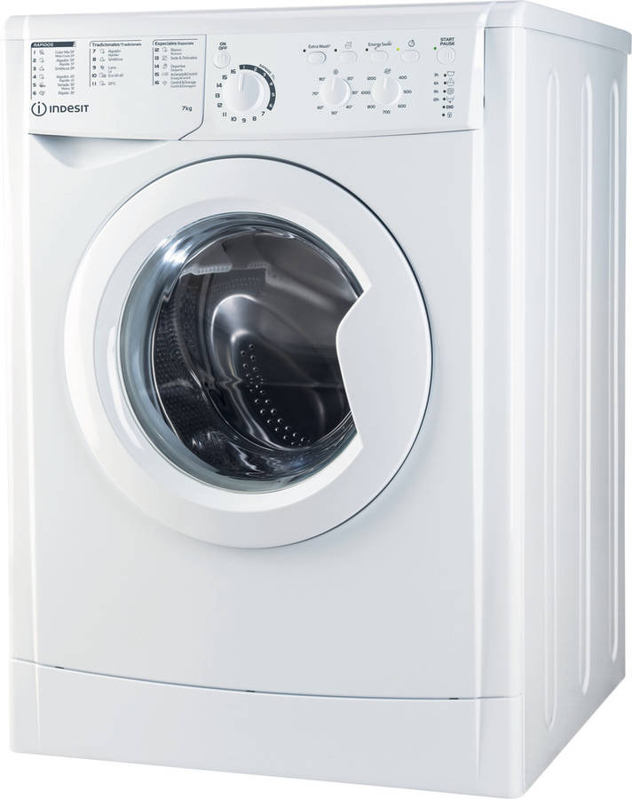 Lavadora INDESIT EWC 71252 W SPT N (7 kg - 1200 rpm - Blanco)