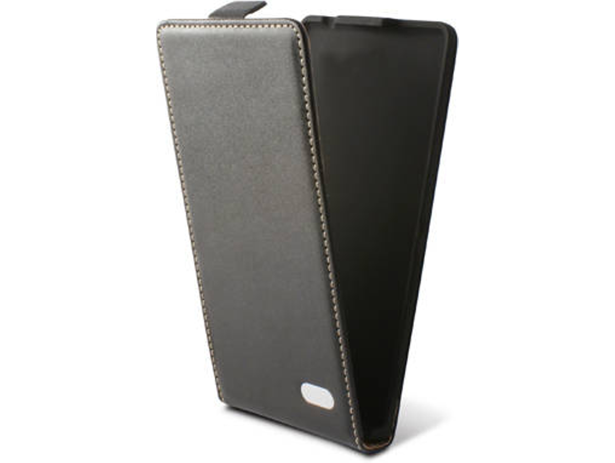 Funda Huawei P7 KSIX Flip Negro