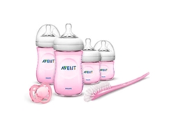 Conjunto de Biberones PHILIPS Avent SCD290/03 (Rosa)