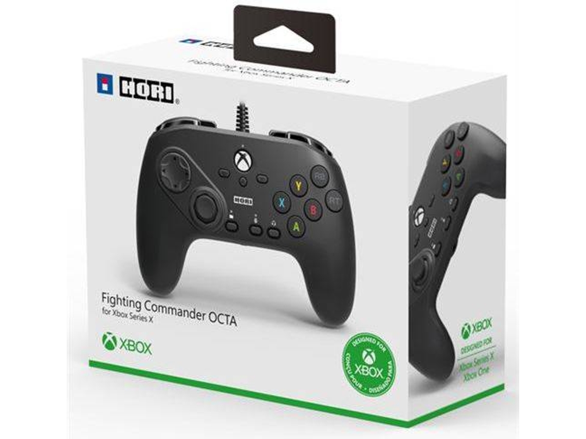 Mando con Cable HORI Fighting Commander Octa (Xbox Series X/Xbox One - Negro)