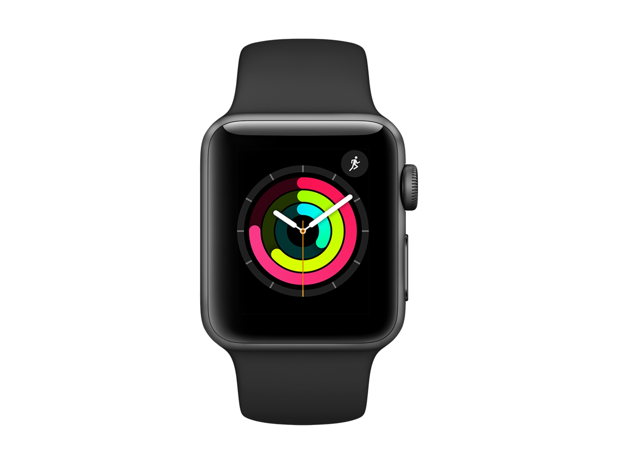 APPLE Watch Series 3 42mm deportivo gris espacial, negro