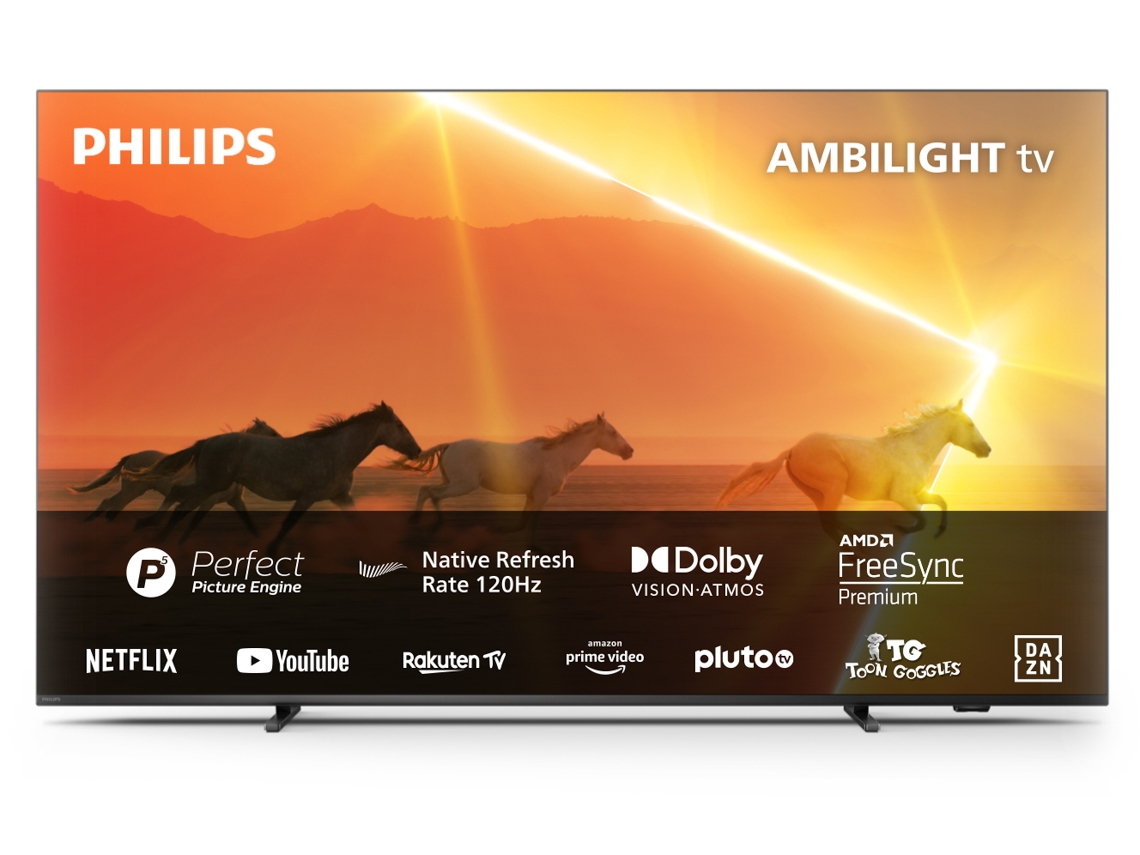 TV AMBILIGHT 120HZ 55PML9008/12 (Mini LED - 55'' - 4K Ultra HD - Smart TV)