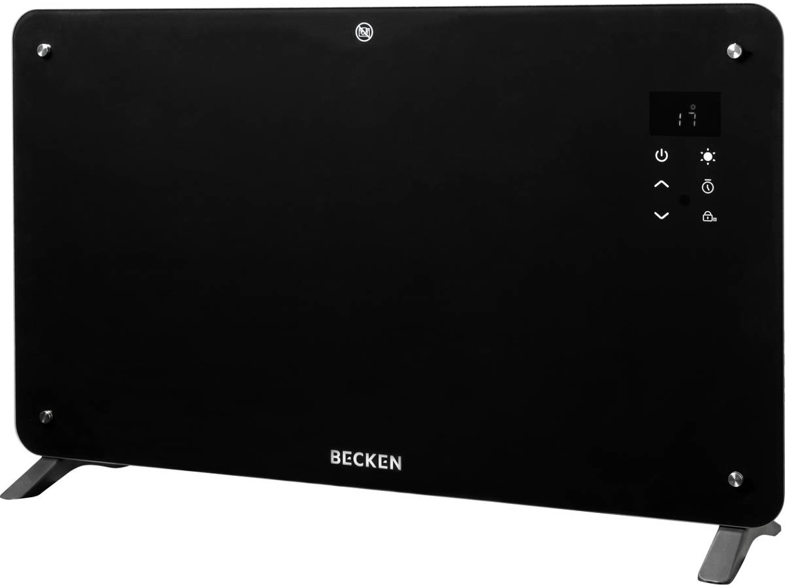 Calefactor Convector BECKEN BCGH9374 (2000 W - Negro)