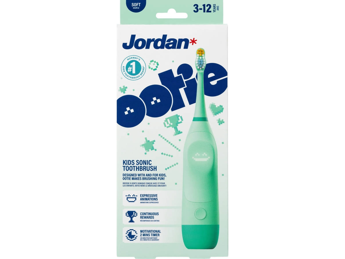 Cepillo de Dientes Eléctrico JORDAN Ootie Verde