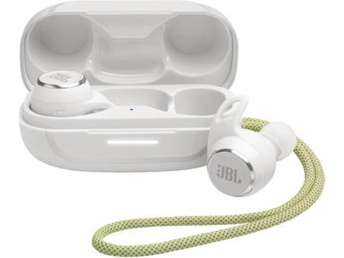 Auriculares Bluetooth True Wireless JBL Reflect Aero (In Ear - Micrófono - Noise Canceling - Blanco)