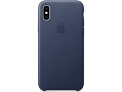 Carcasa APPLE iPhone Xs Leather Azul