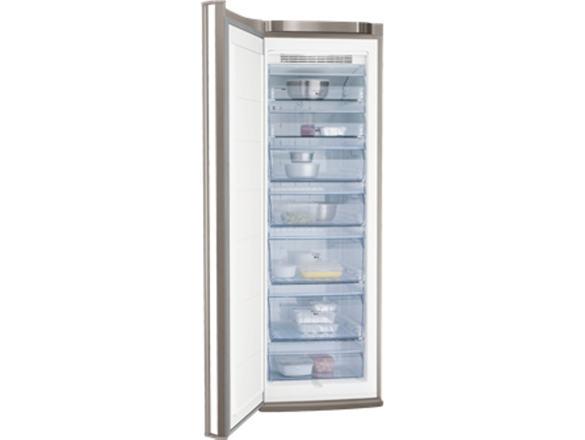 Congelador Vertical AEG A82700GNX0 (Estático - 185 cm - 229 L - Inox)