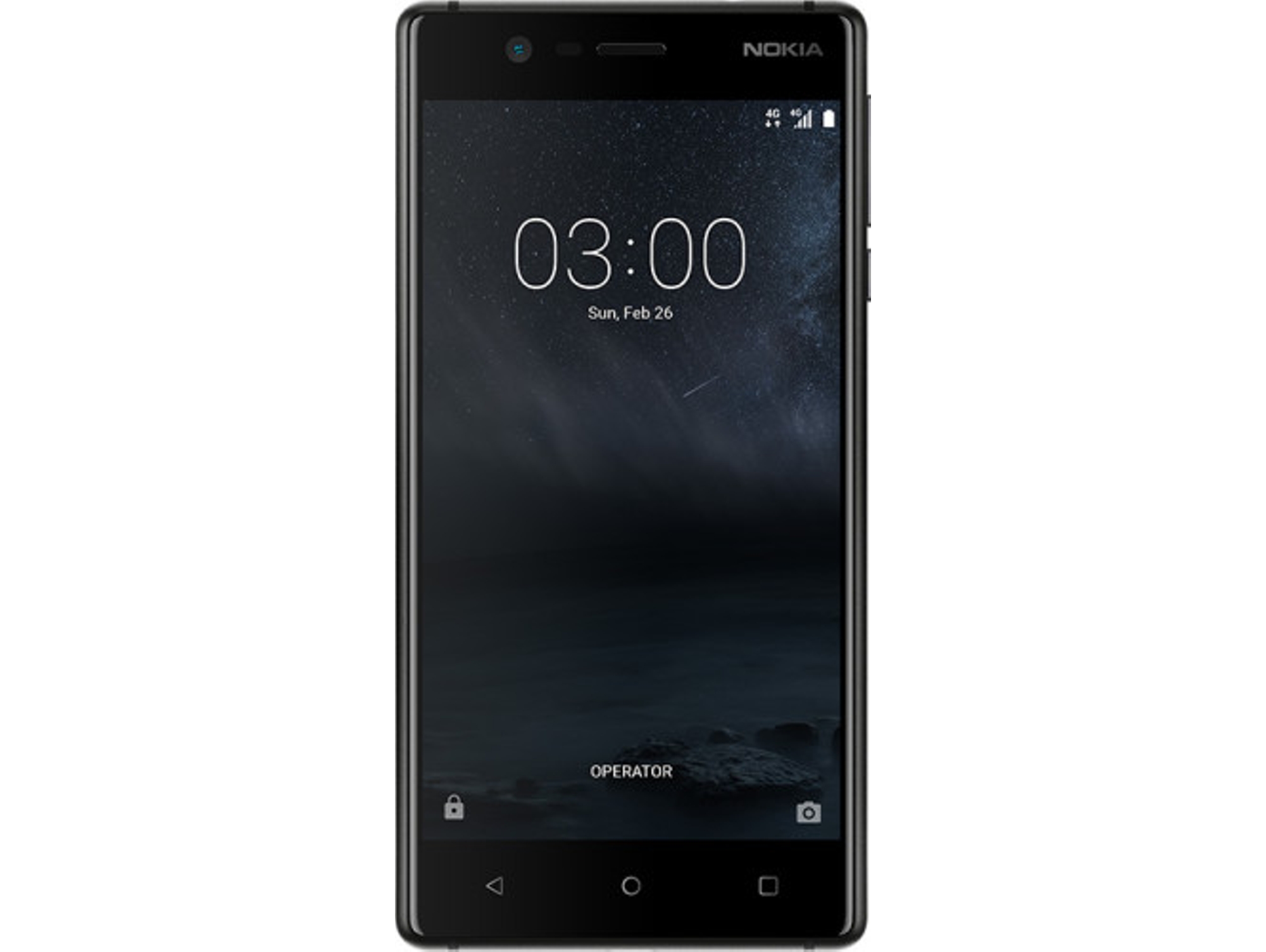 Smartphone NOKIA 3 (5'' - 2 GB - 16 GB - Negro)