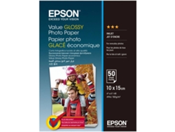 Papel Fotográfico Brillante EPSON 10X15 50 Hojas