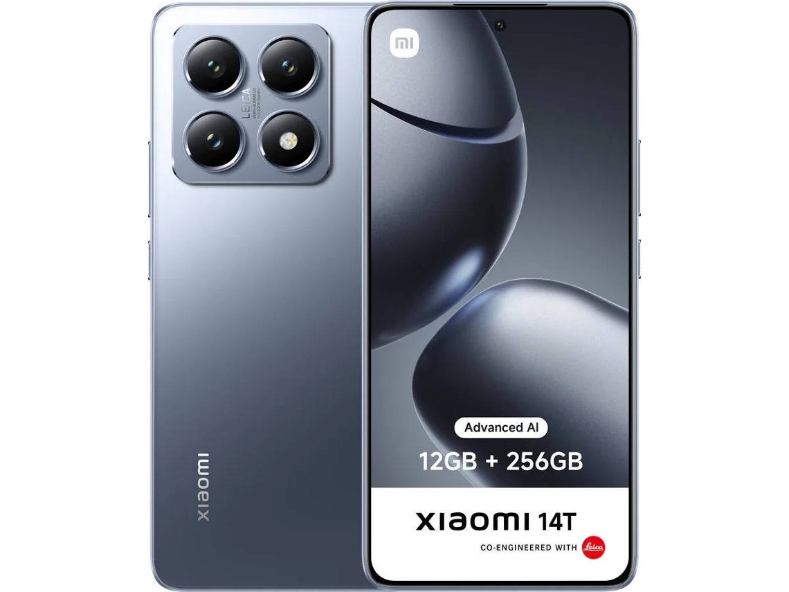 Smartphone XIAOMI 14T (6.86'' - 12 GB - 512 GB - Azul Titanio)