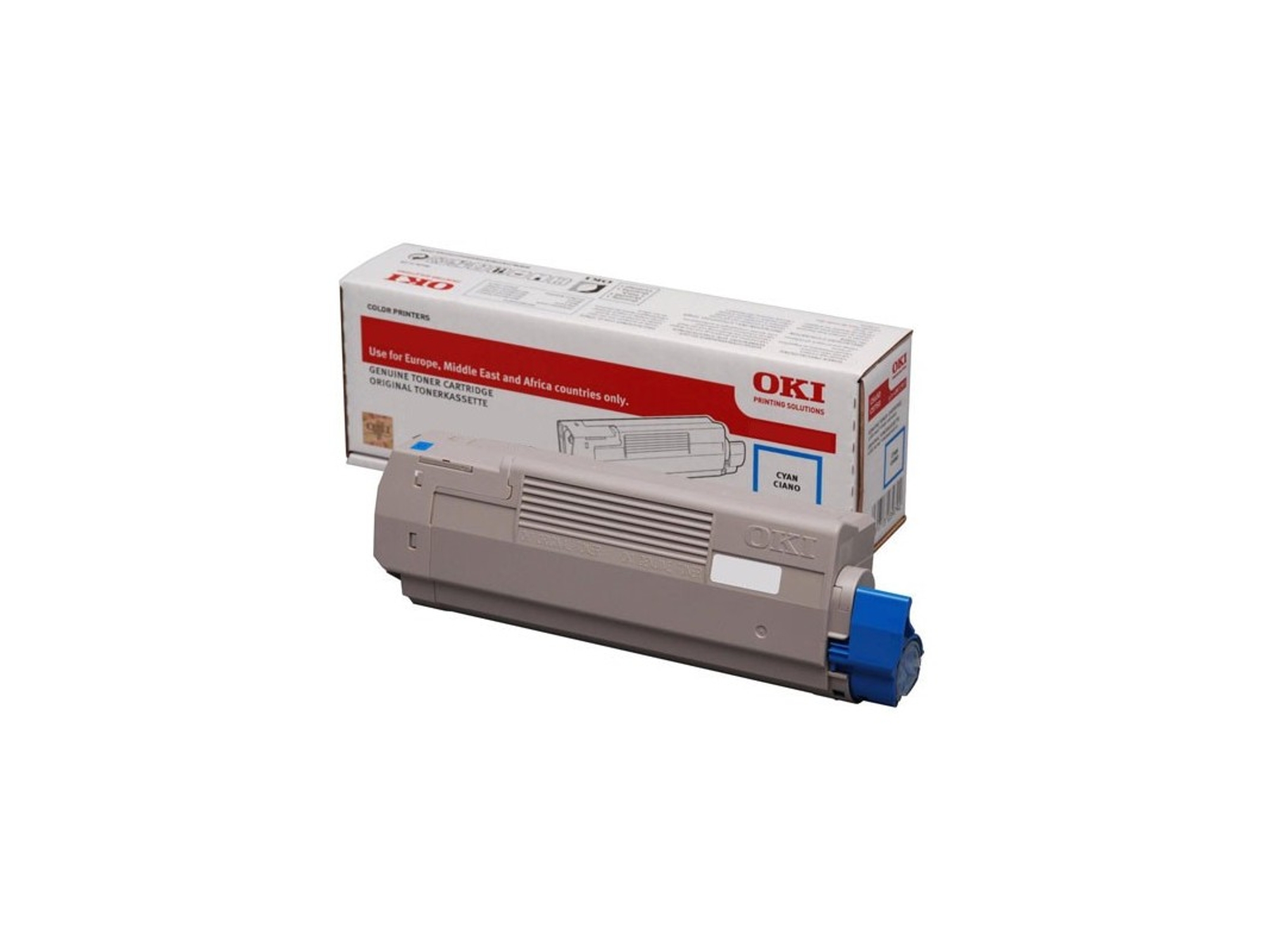Cartucho de Tóner OKI C712 46507615 Cian  para C712dn, 712n