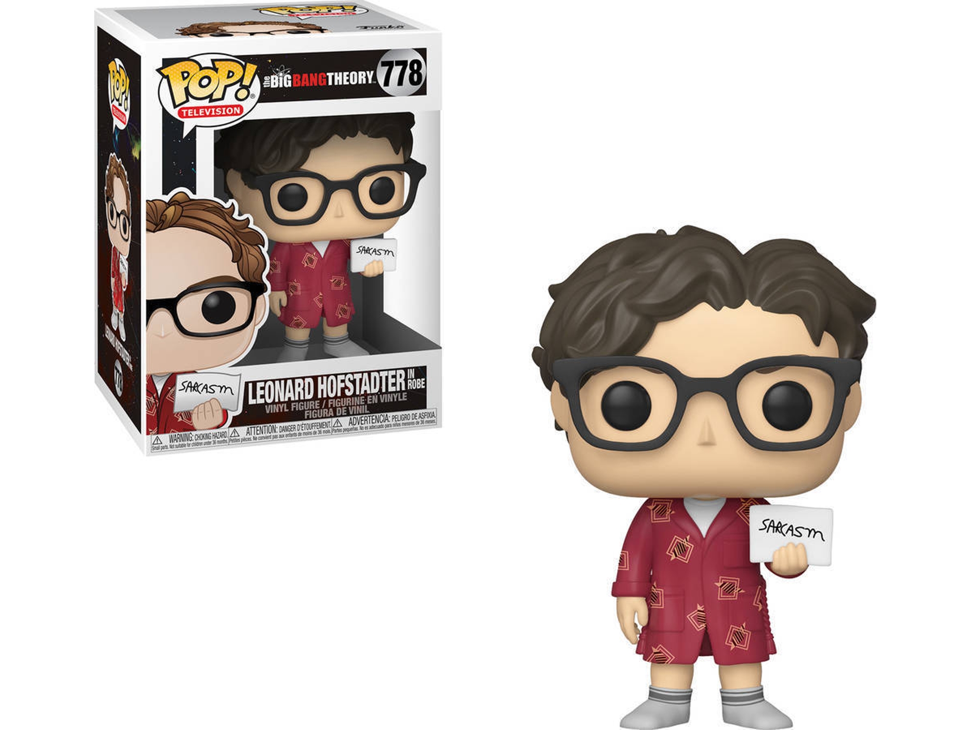 Figura FUNKO Pop! Tv: Big Bang Theory S2 - Leonard