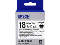 Cinta adhesiva EPSON LK-5TBW - C53S655011