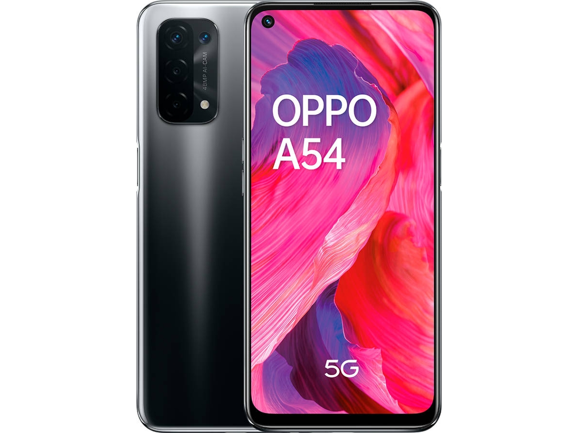 Smartphone OPPO A54 5G (6.5'' - 4 GB - 64 GB - Negro) | Worten