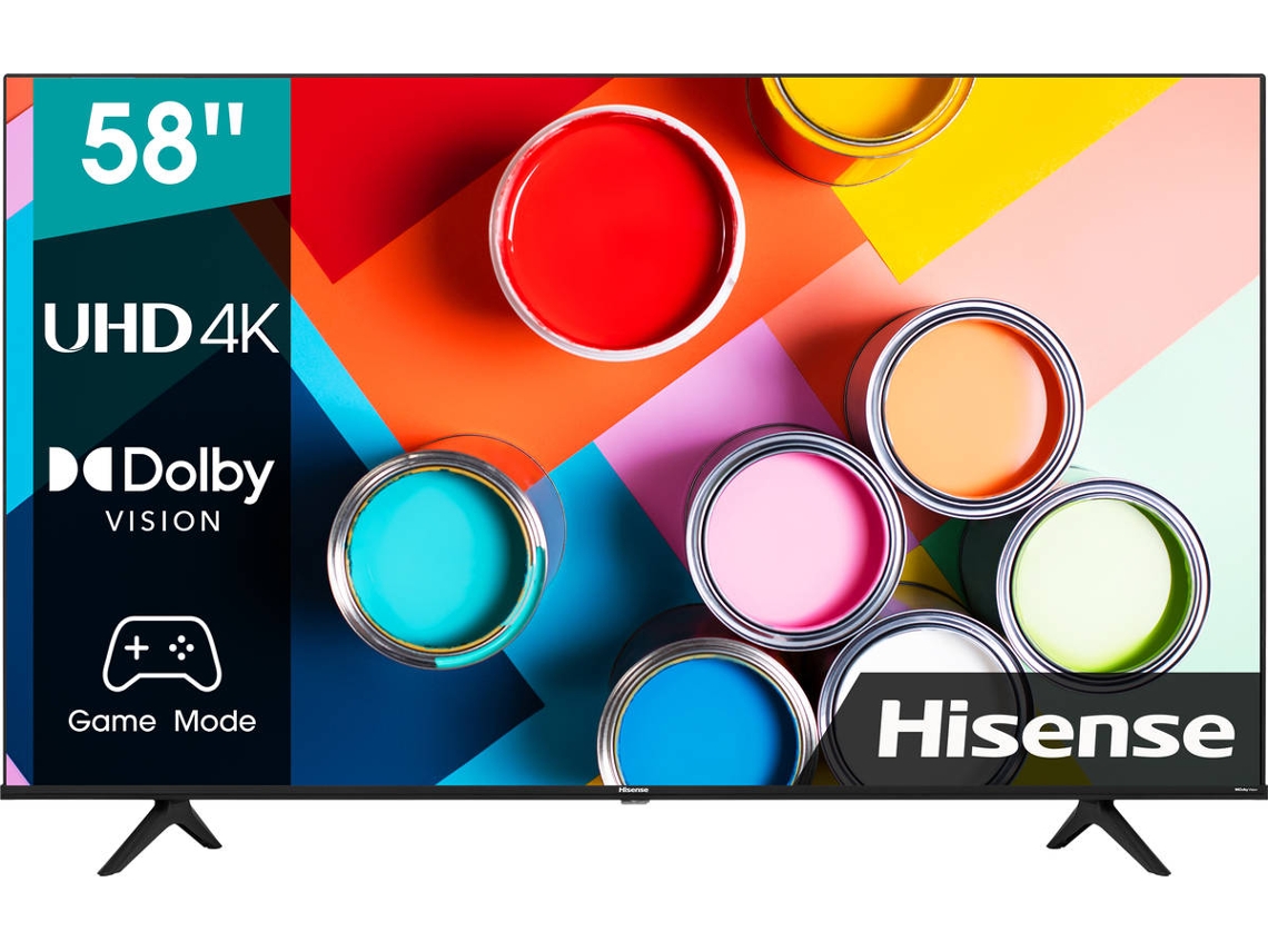TV HISENSE 58A6BG (LED - 58'' - 147 cm - 4K Ultra HD - Smart TV)