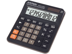Calculadora de Escritorio Tax MITSAI PR Negro