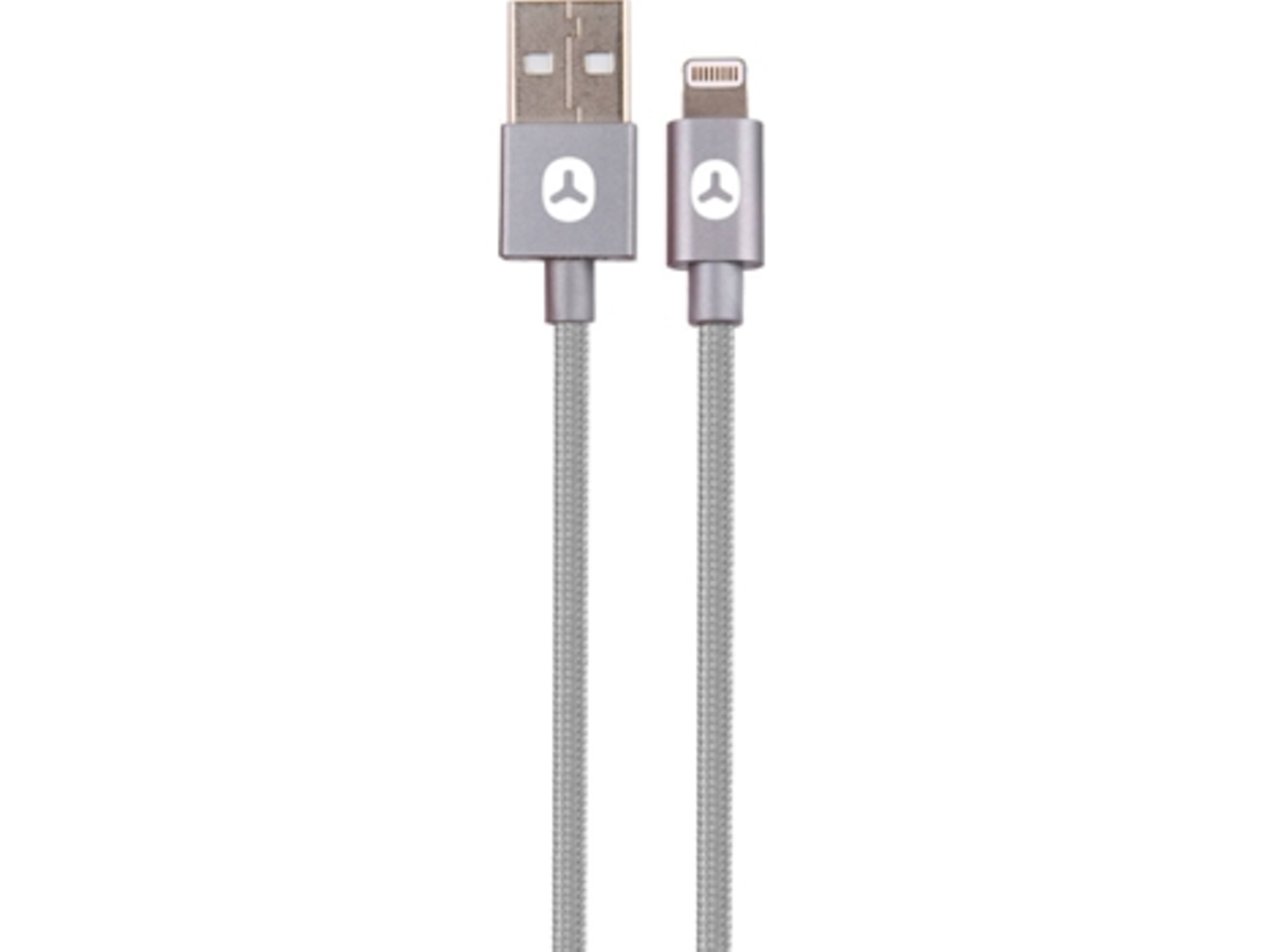 Cable GOODIS Metallic (USB - Lightning - 1.5 m - Plateado)