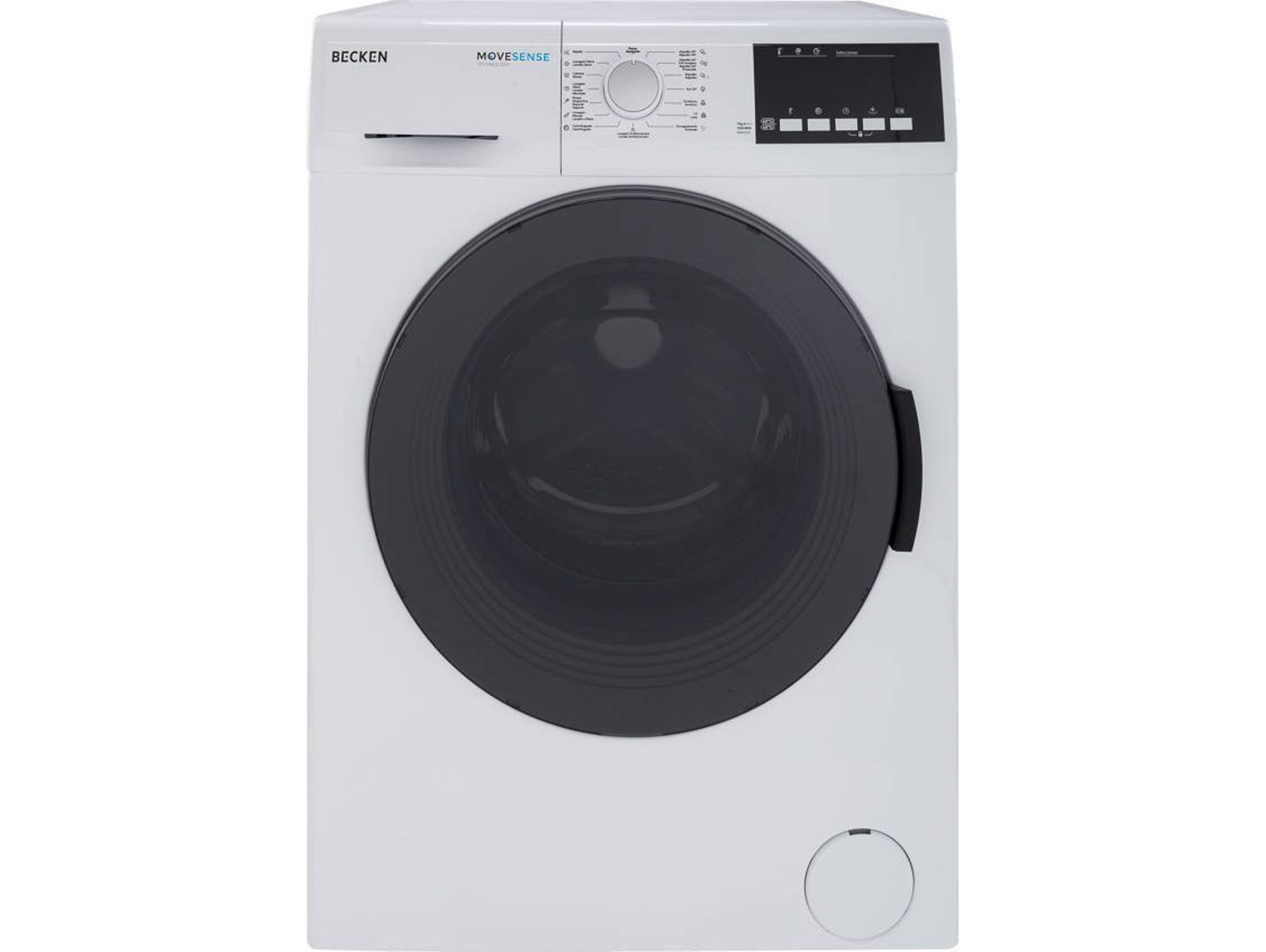 Lavadora Reacondicionada BECKEN Movesense BWM3215 (Grado B - 7 kg - 1200 rpm - Blanco)
