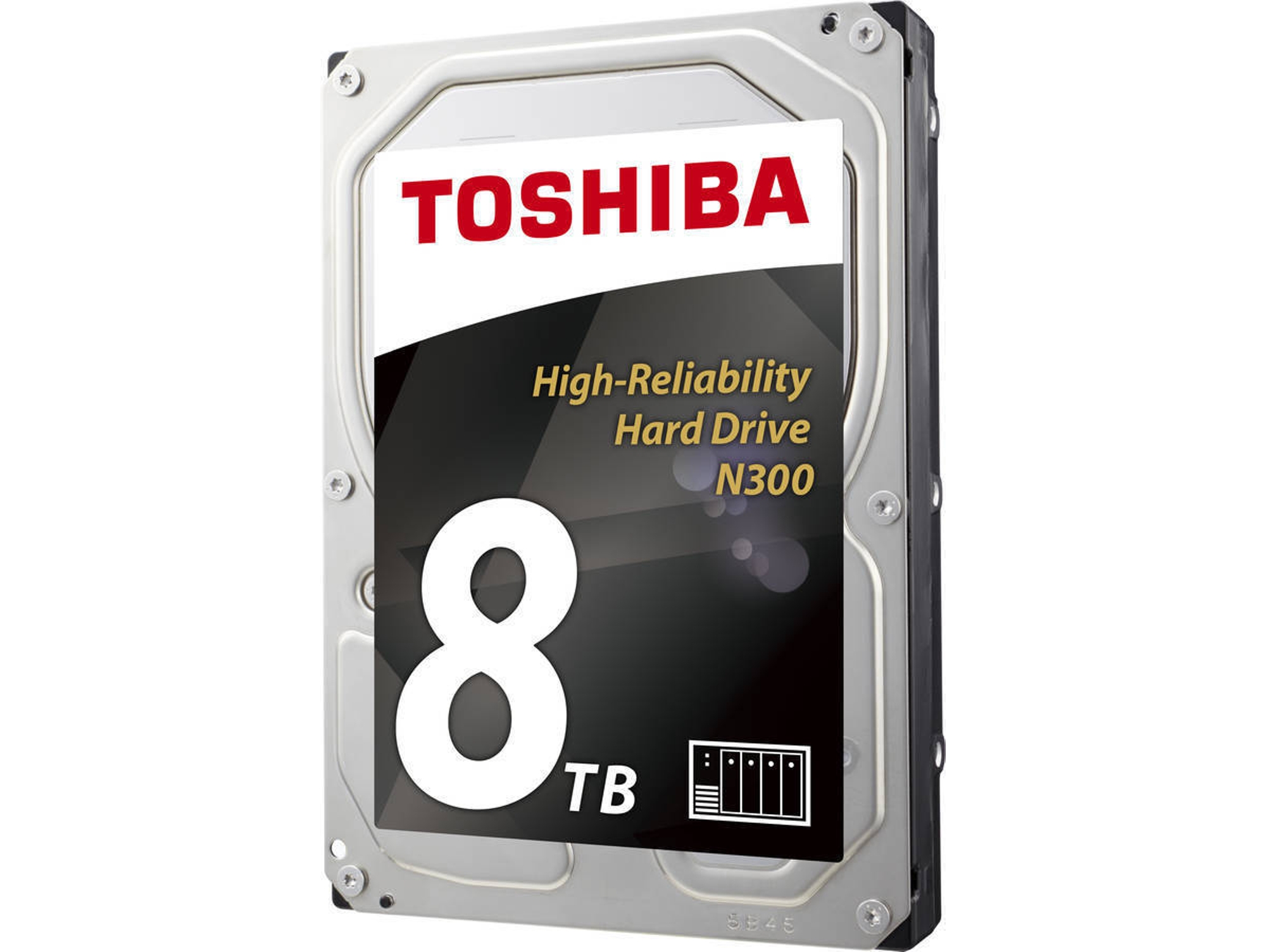 Disco HDD Interno TOSHIBA 3.5'' NAS N300 (8 TB)