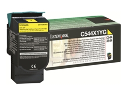 Tóner LEXMARK rendimiento extra alto C544, X544 Amarillo