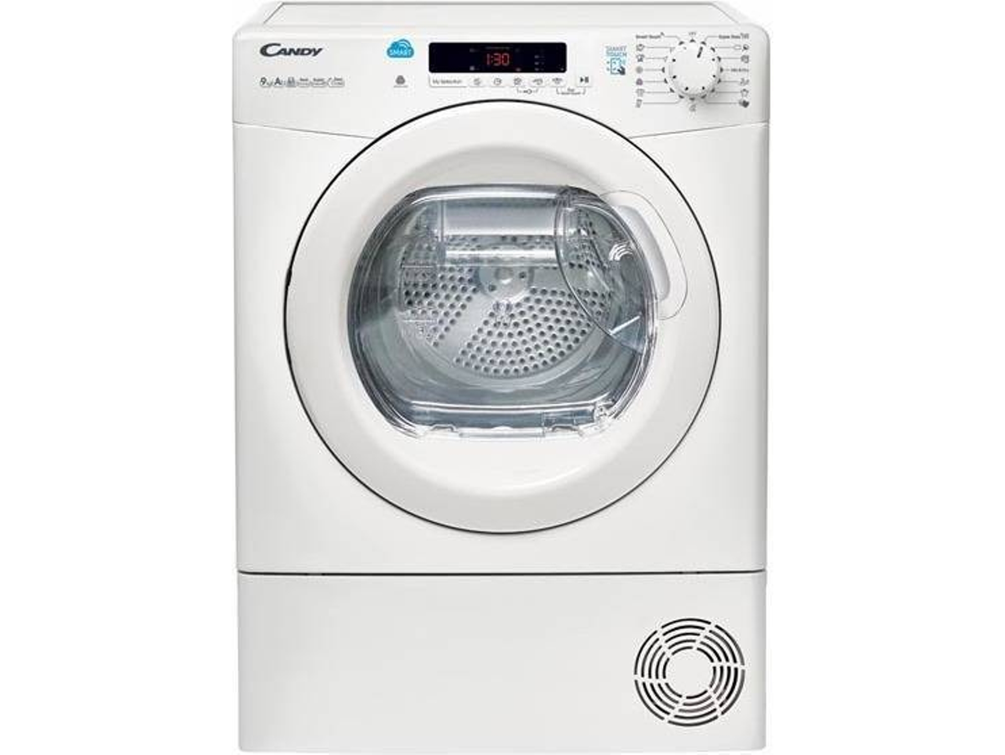 Secadora CANDY CS H9A2DE-S (Outlet Grado A - 9 kg - Bomba de Calor - Blanco)