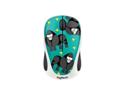 Ratón LOGITECH M238 Gorilla (Inalámbrico - Óptico - 1000 dpi)