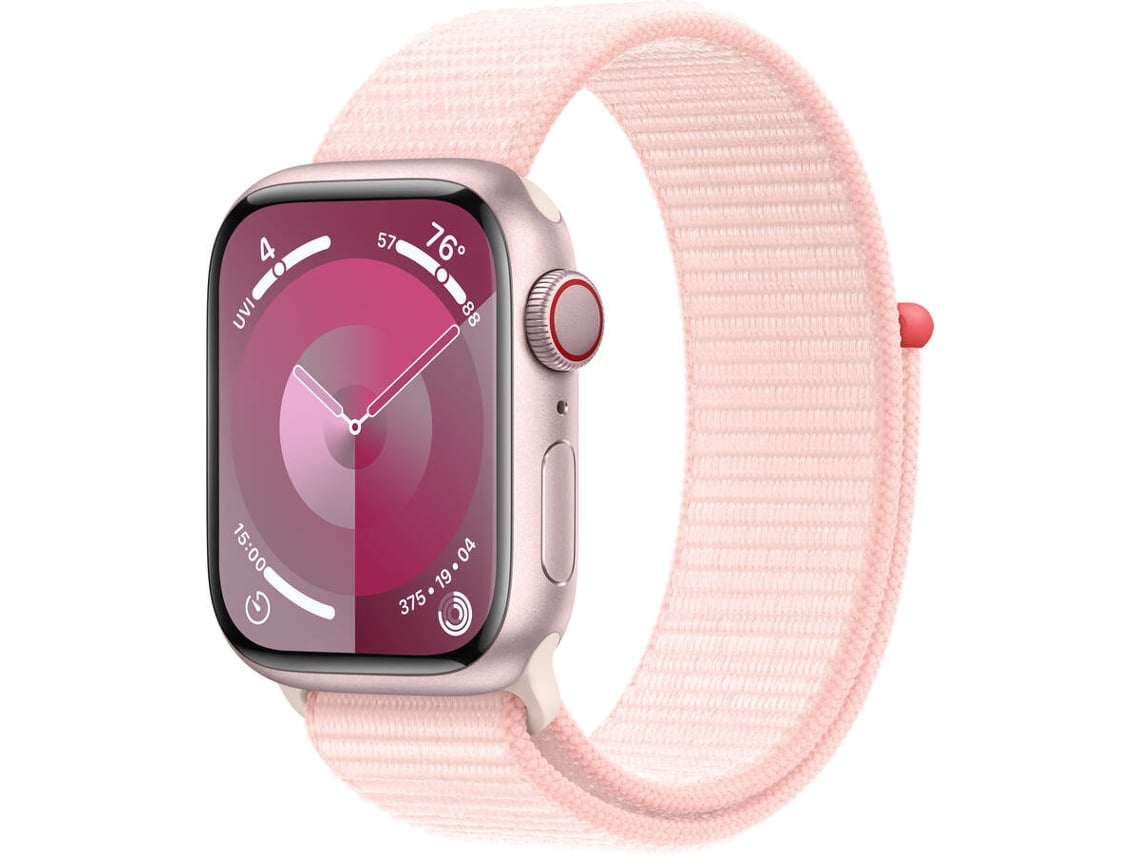 APPLE Watch Series GPS+Cellular 41 mm Rosa con Loop Deportiva