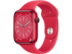 APPLE Watch Series 8 GPS 45 mm (Product) Red con Correa Deportiva (Product) Red