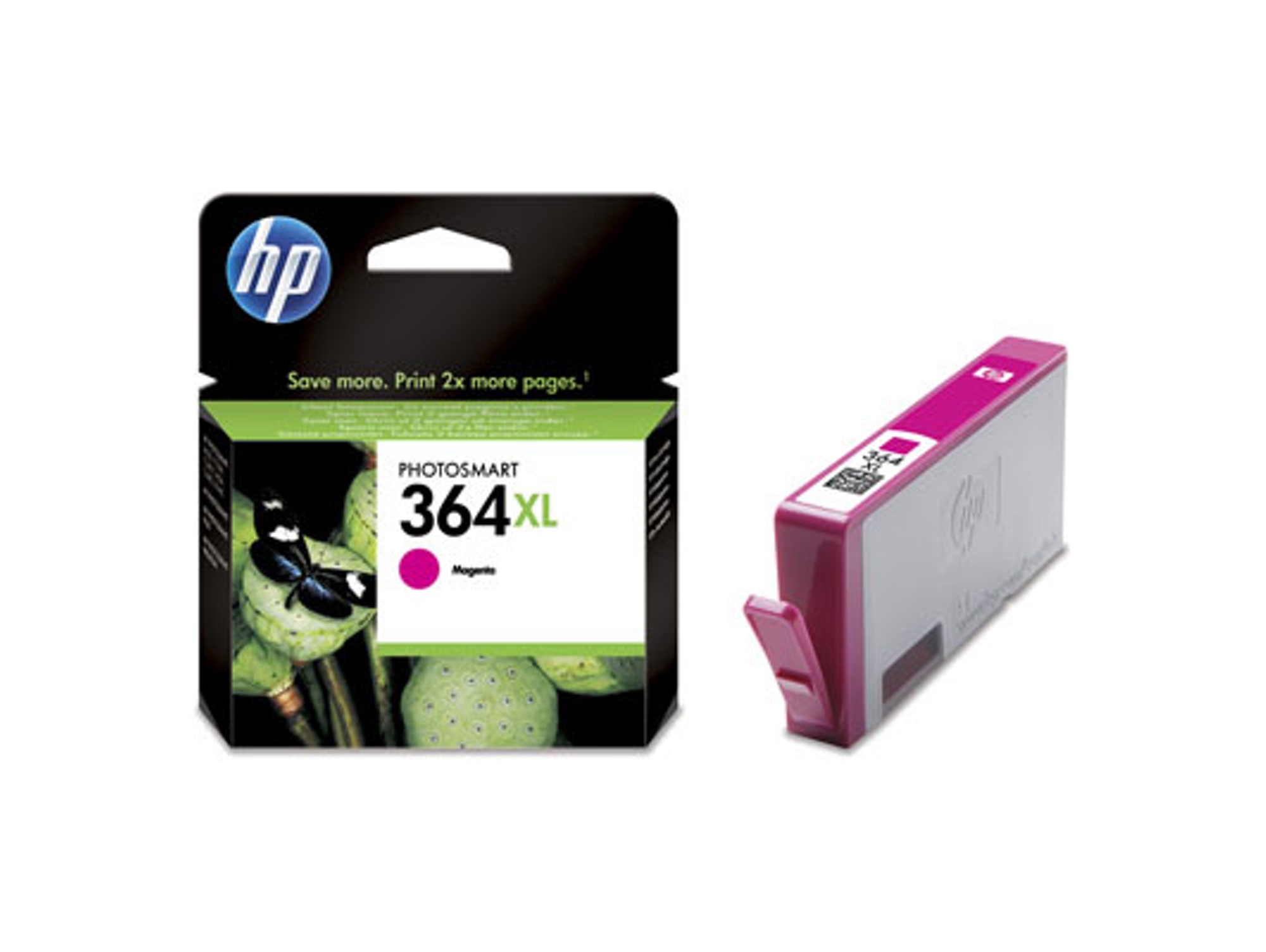 Cartucho de tinta HP 364XL magenta original (CB319EE)