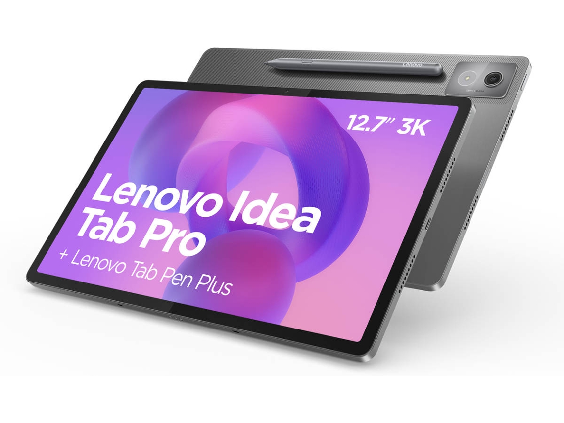 Tablet LENOVO IdeaTab Pro (12,7'' - 256 GB - RAM: 8 GB - Wi-Fi - Gris) + Bolígrafo